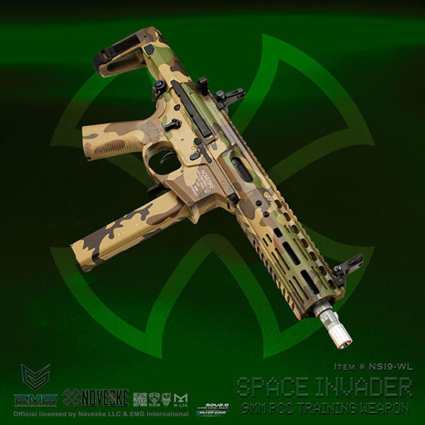 Noveske Space Invader 9mm PCC Woodland